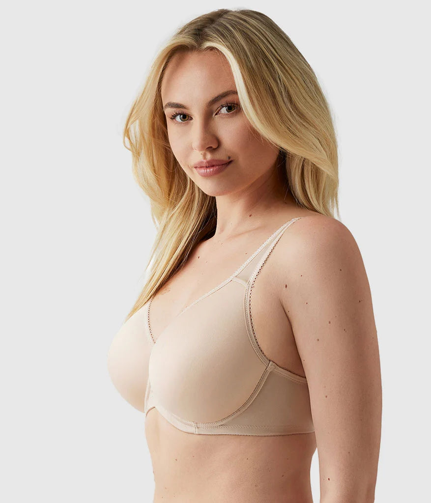 Basic Beauty Spacer Underwire T-Shirt Bra: Sand Secondary image