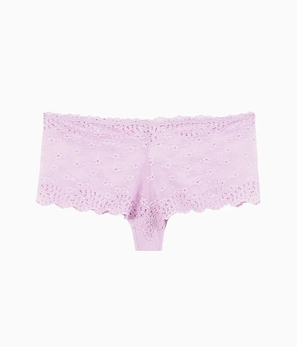 Inspired Eyelet Boyshort: Lavender Herb