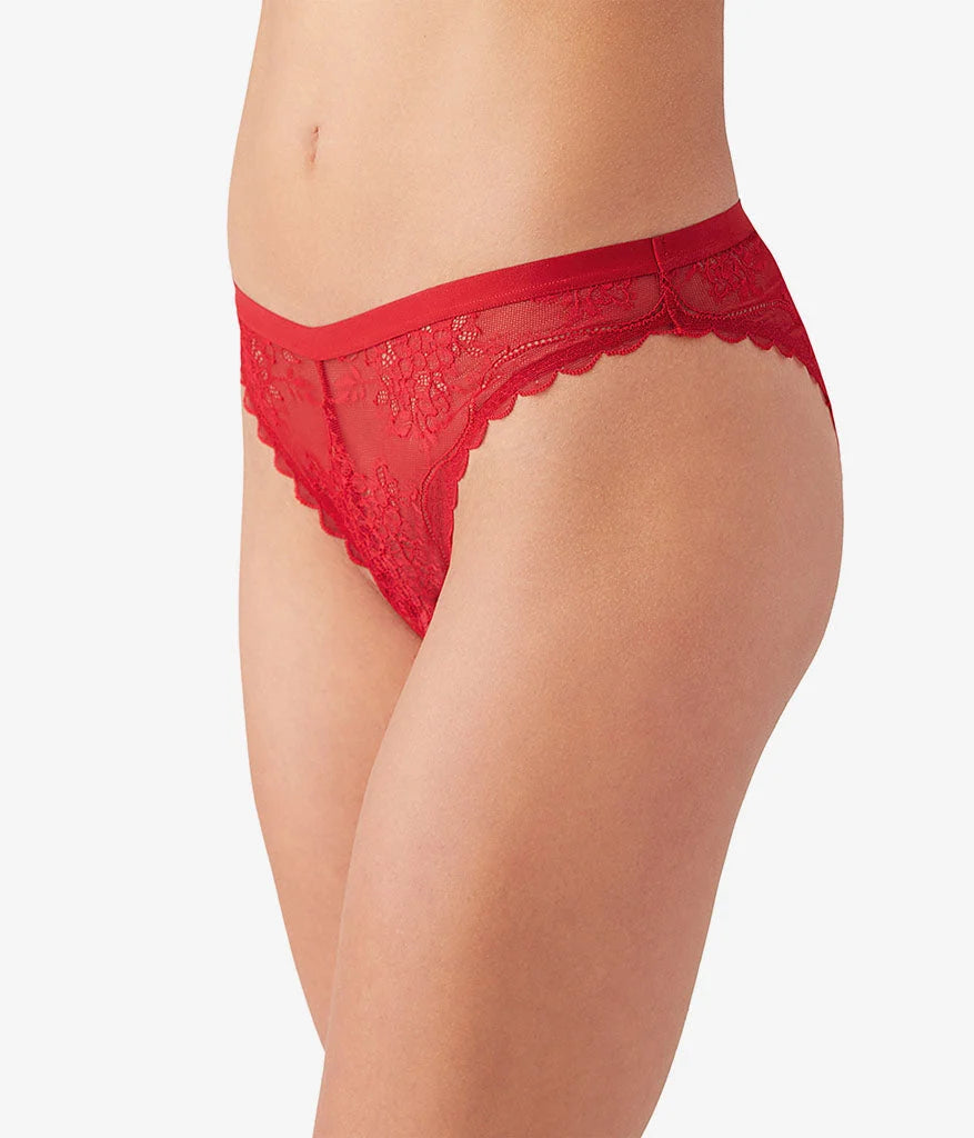 No Strings Attached Cheeky: Crimson Red