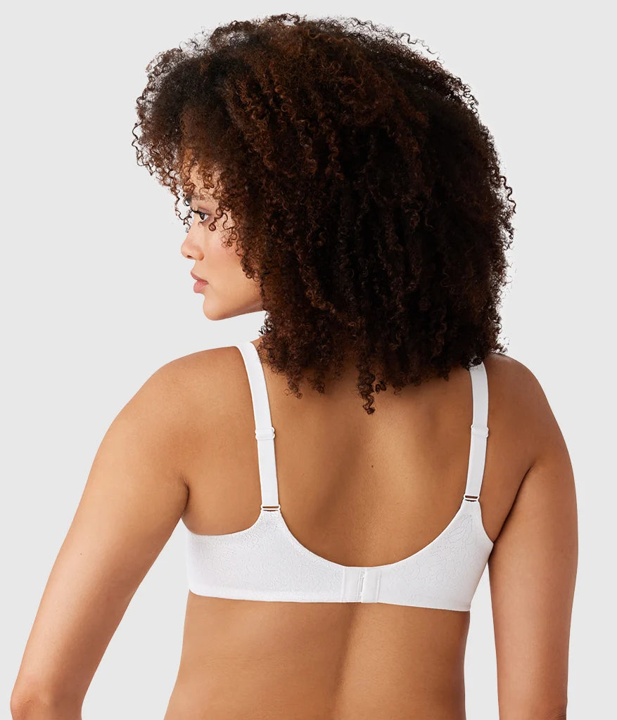 Inside Job™ Underwire Bra: White Secondary image