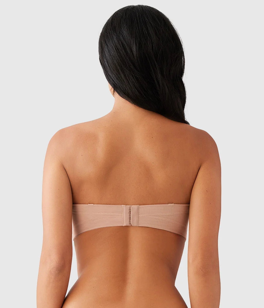 Self Assured Push Up Strapless Bra: Roebuck