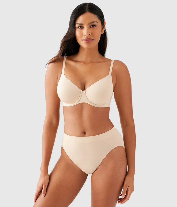 Sleek Standard Underwire Bra: Sand