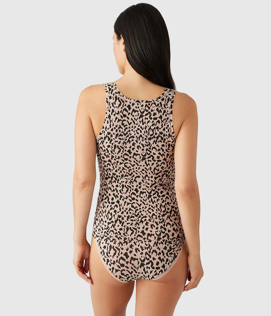 Understated Cotton Tank: Cheetah Secondary image