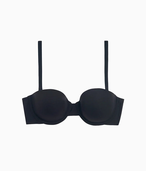 Comfort First Strapless Bra: Black