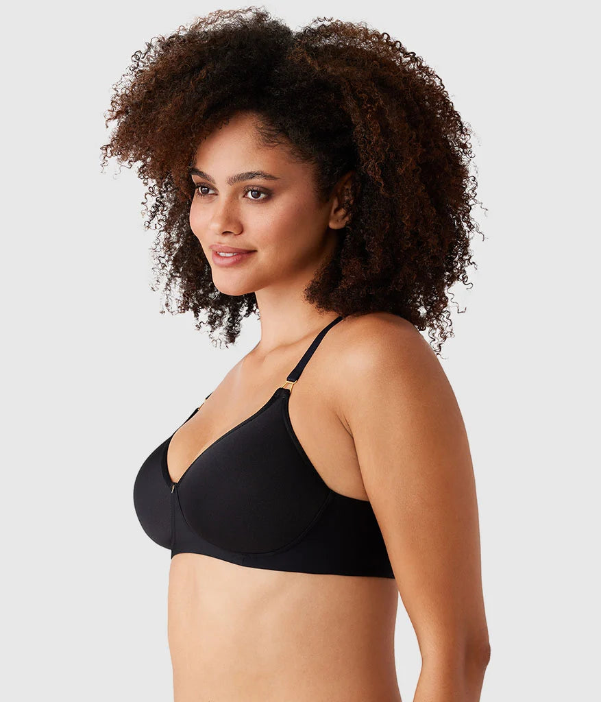 Simply Done Wire Free T-Shirt Bra: Black Secondary image