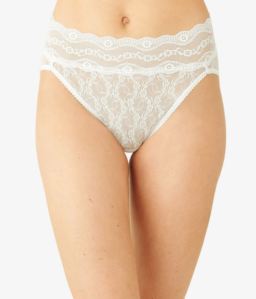 Lace Kiss Hi-Leg Panty Pack: White/Crimson Red/Night