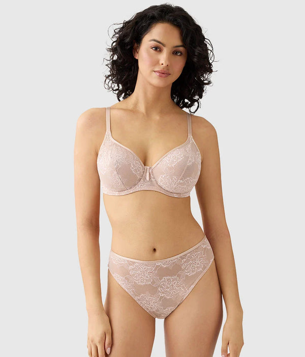 Full Bloom Underwire Bra: Rose Dust