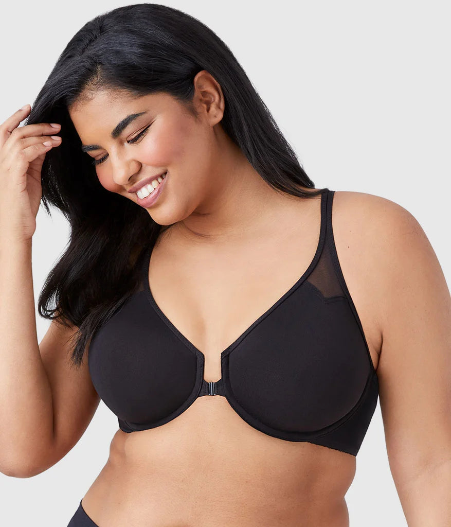 Body by Wacoal Racerback Underwire Bra: Black Main image