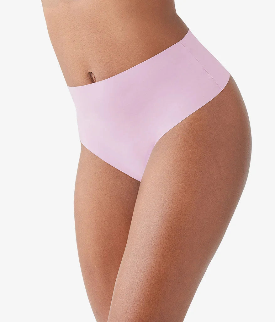 b.bare Hi-Waist Thong: Dawn Pink Secondary image