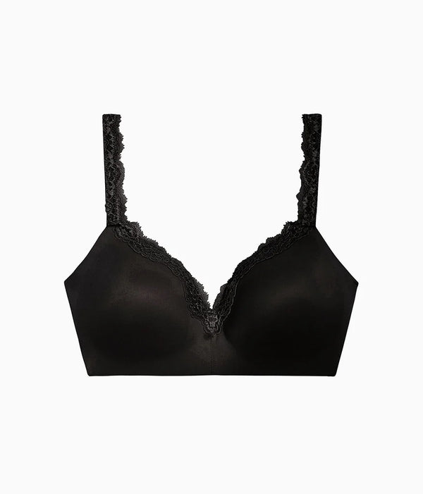 Softly Styled Wire Free T-Shirt Bra: Black