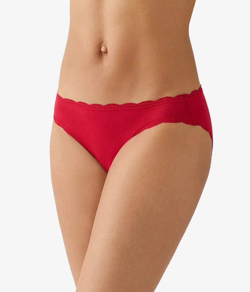 Inspired Eyelet Bikini: Chili Pepper Red