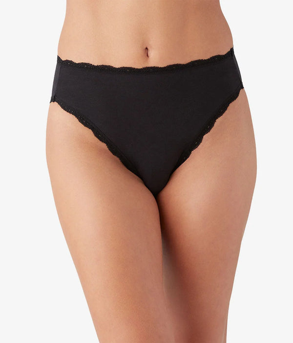 Inspired Eyelet Hi-Leg Panty Pack: White/White/Night