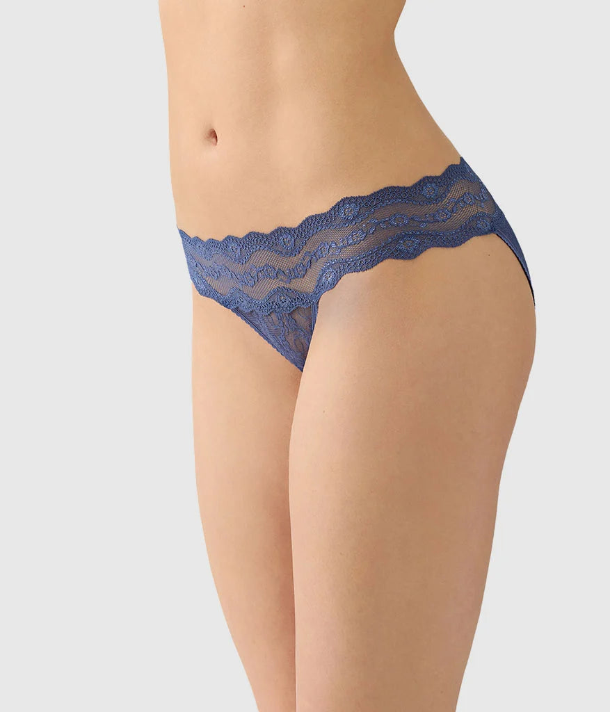 Lace Kiss Bikini: Crown Blue