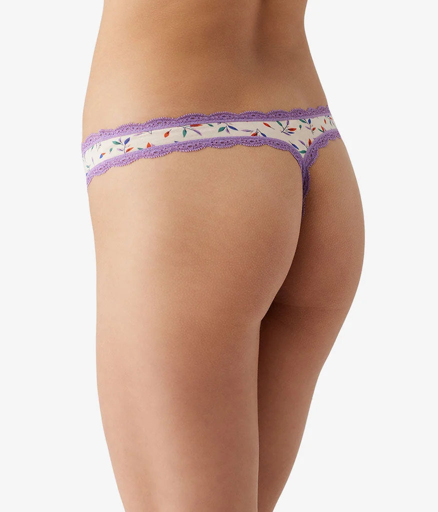 Inspired Eyelet Thong: Simply Petals