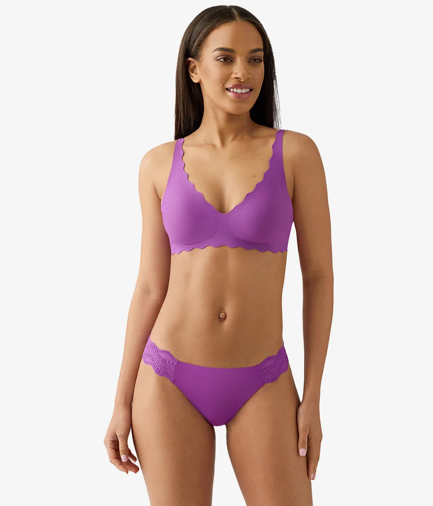 b.wow'd Wire Free Bra: Sparkling Grape