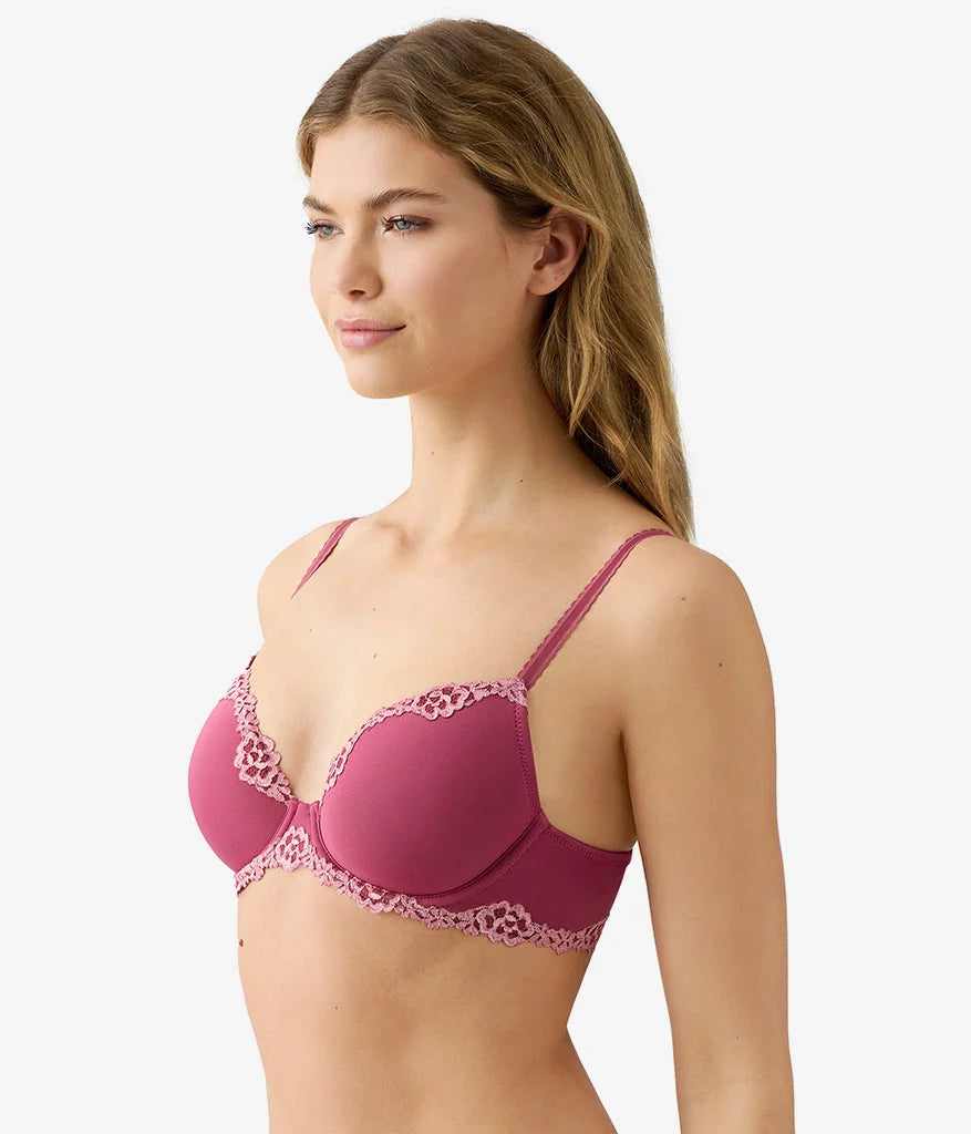 Future Foundation with Lace T-Shirt Bra: Dry Rose Secondary image