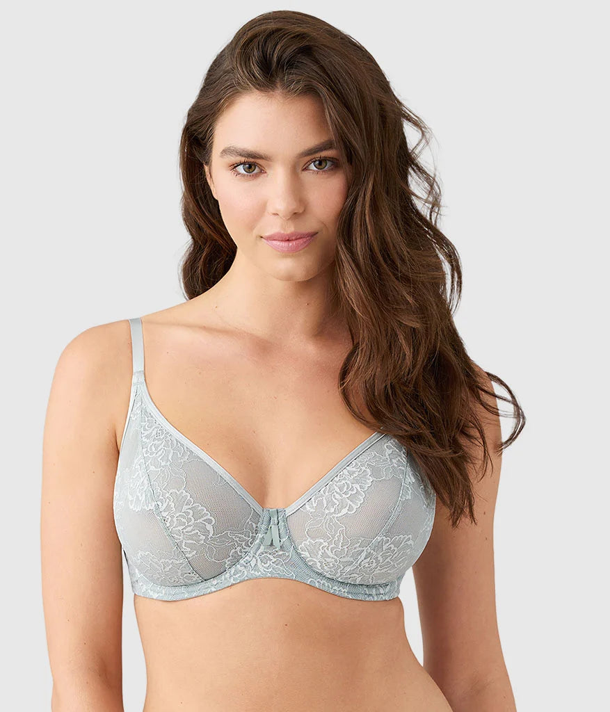 Full Bloom Underwire Bra: Belgian Block Main image