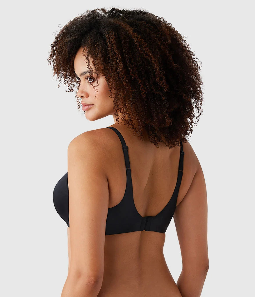 Inner Sheen Underwire Bra: Black Secondary image