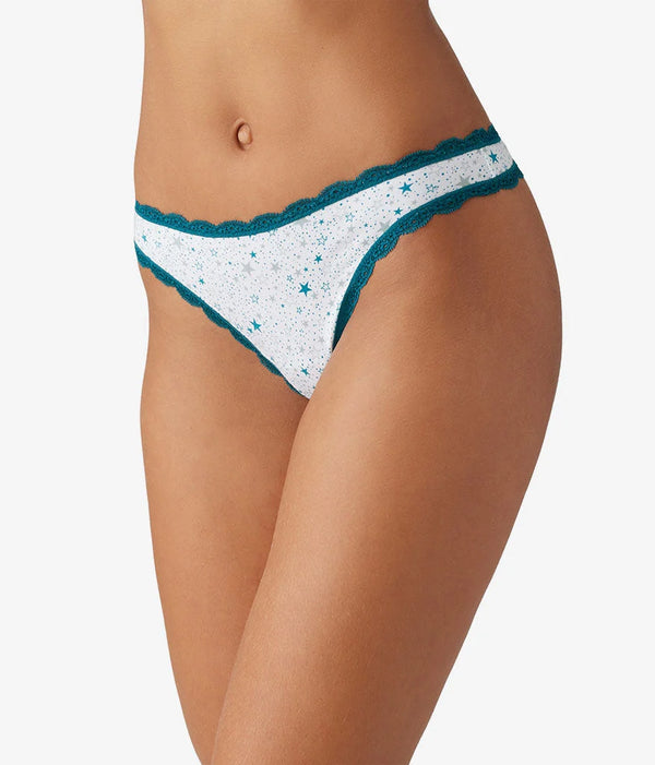 Inspired Eyelet Thong: Electric Star