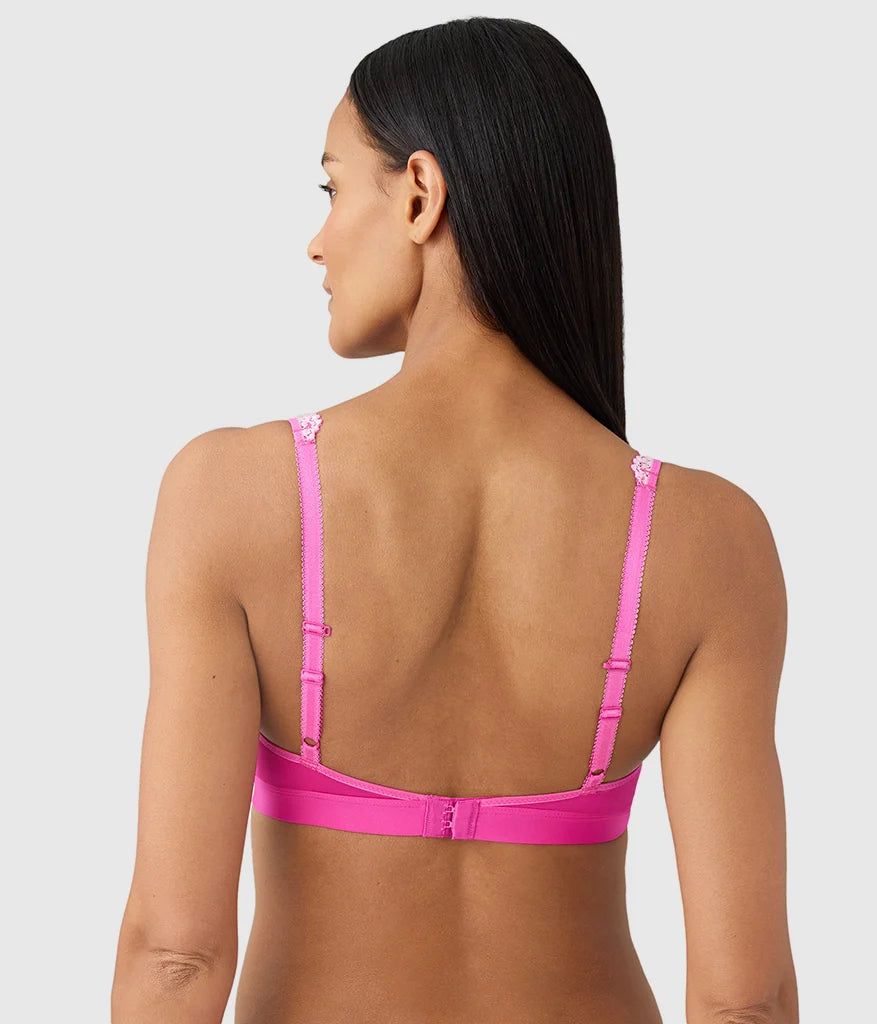 Embrace Lace® Wire Free Bralette: Wild Azalea/Cradle Pink Secondary image