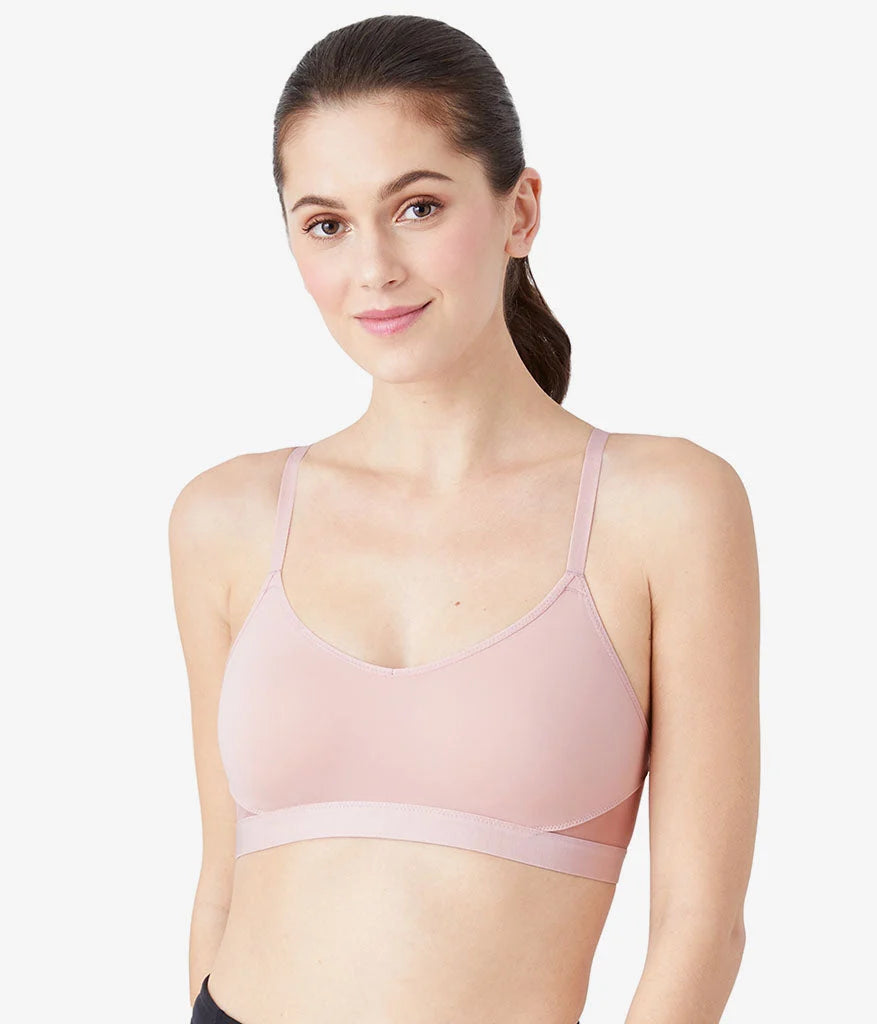 b.active Sport Bralette: Blush Pink Main image