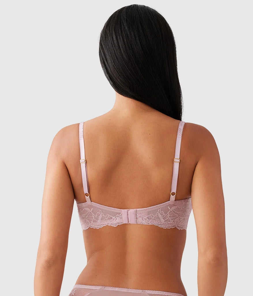 Vivid Attraction Underwire Bra: Woodrose