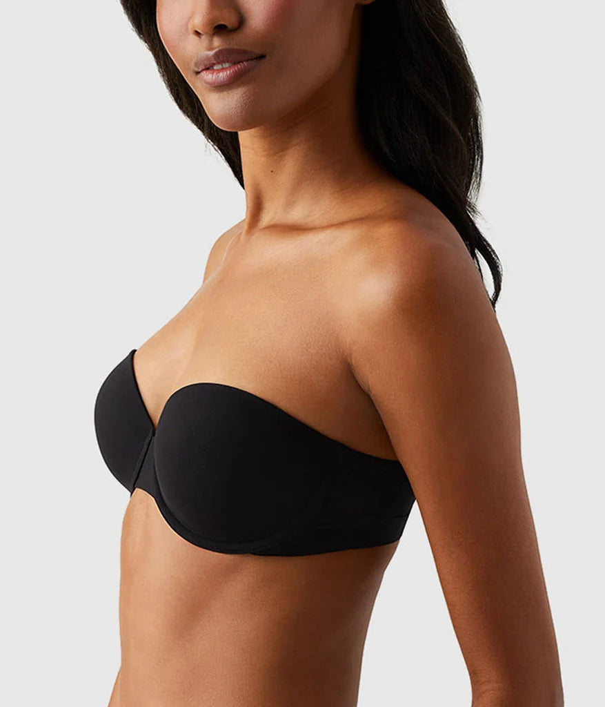 Comfort First Strapless Bra: Black Secondary image