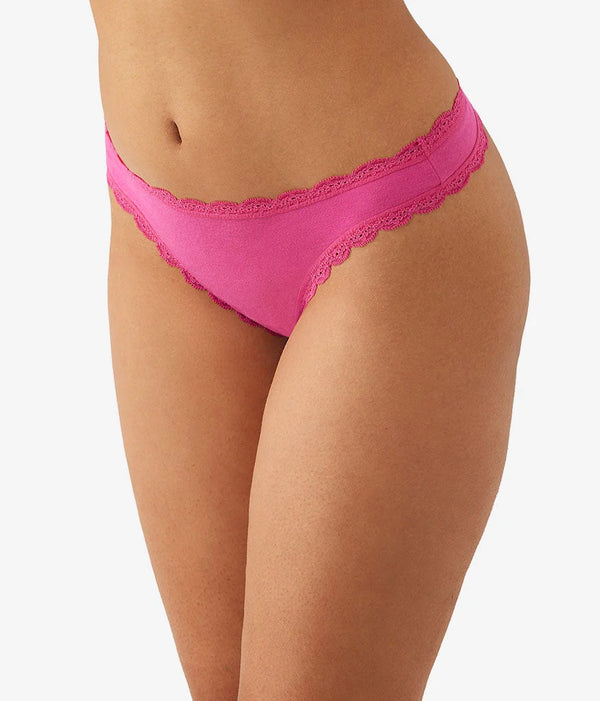 Inspired Eyelet Thong: Raspberry Sorbet