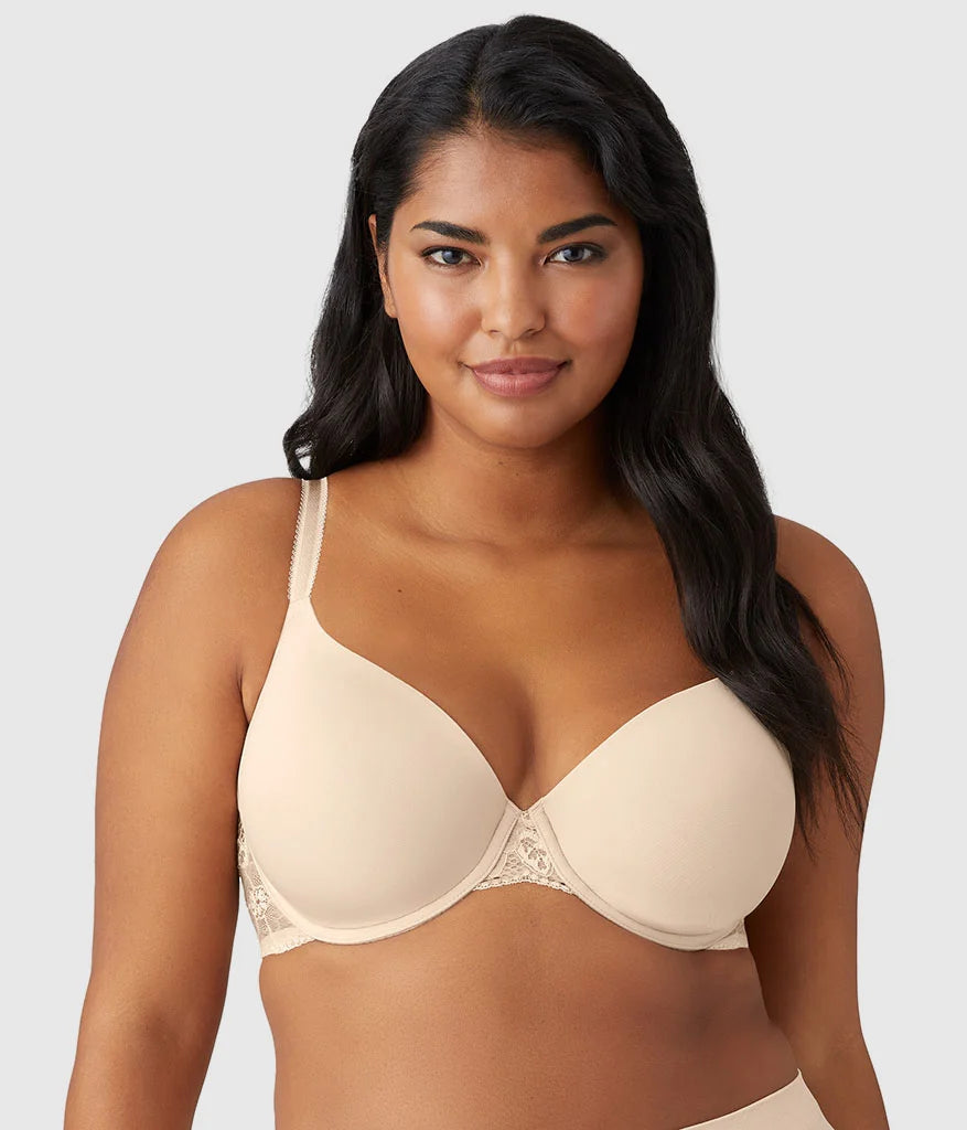 French Garden Seamless Underwire T-Shirt Bra: Sand Main image