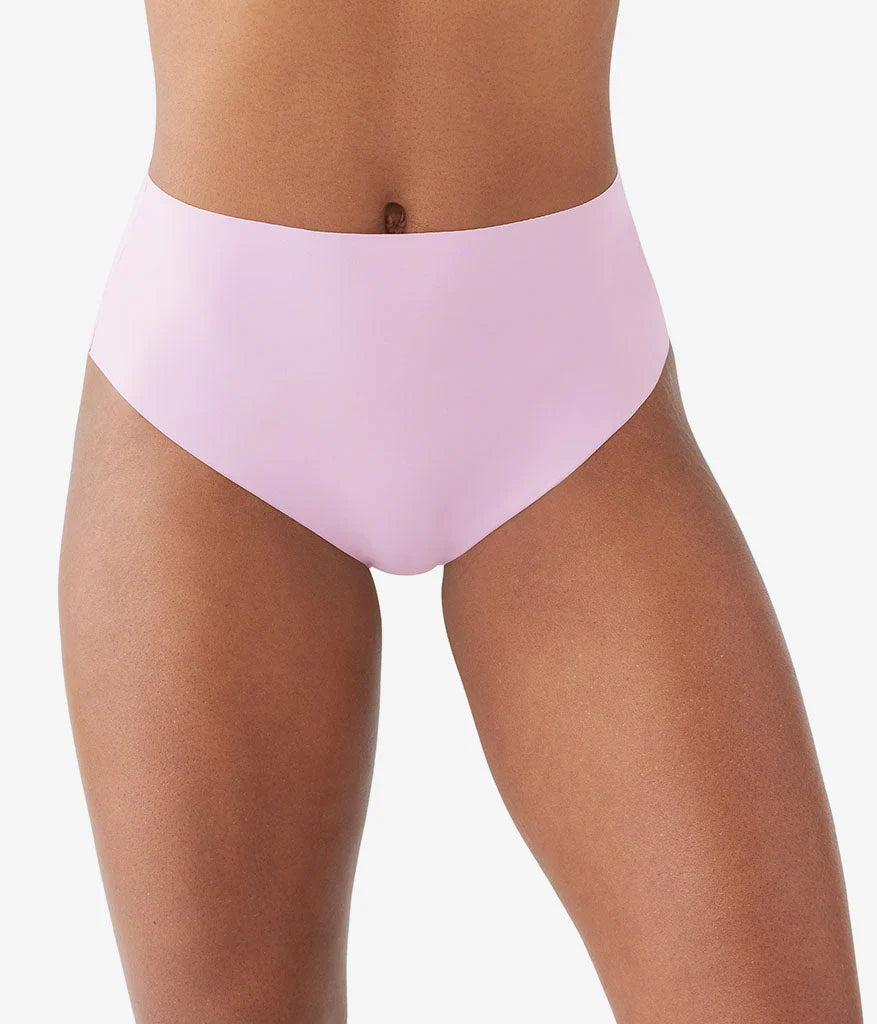 b.bare Hi-Waist Thong: Dawn Pink Main image
