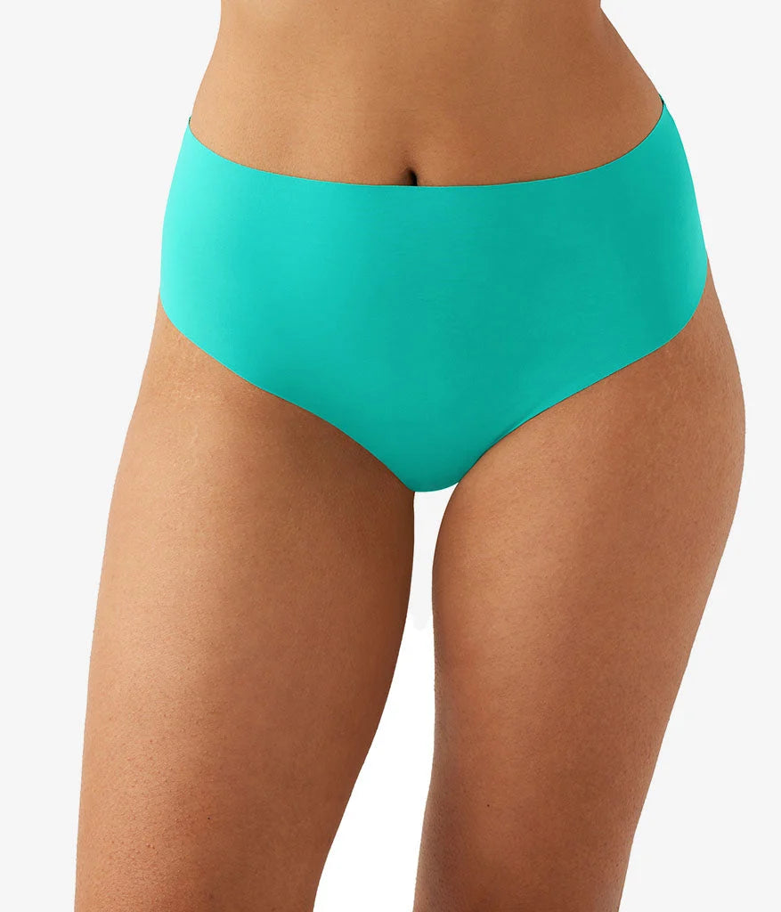 b.bare Hi-Waist Thong: Water Garden