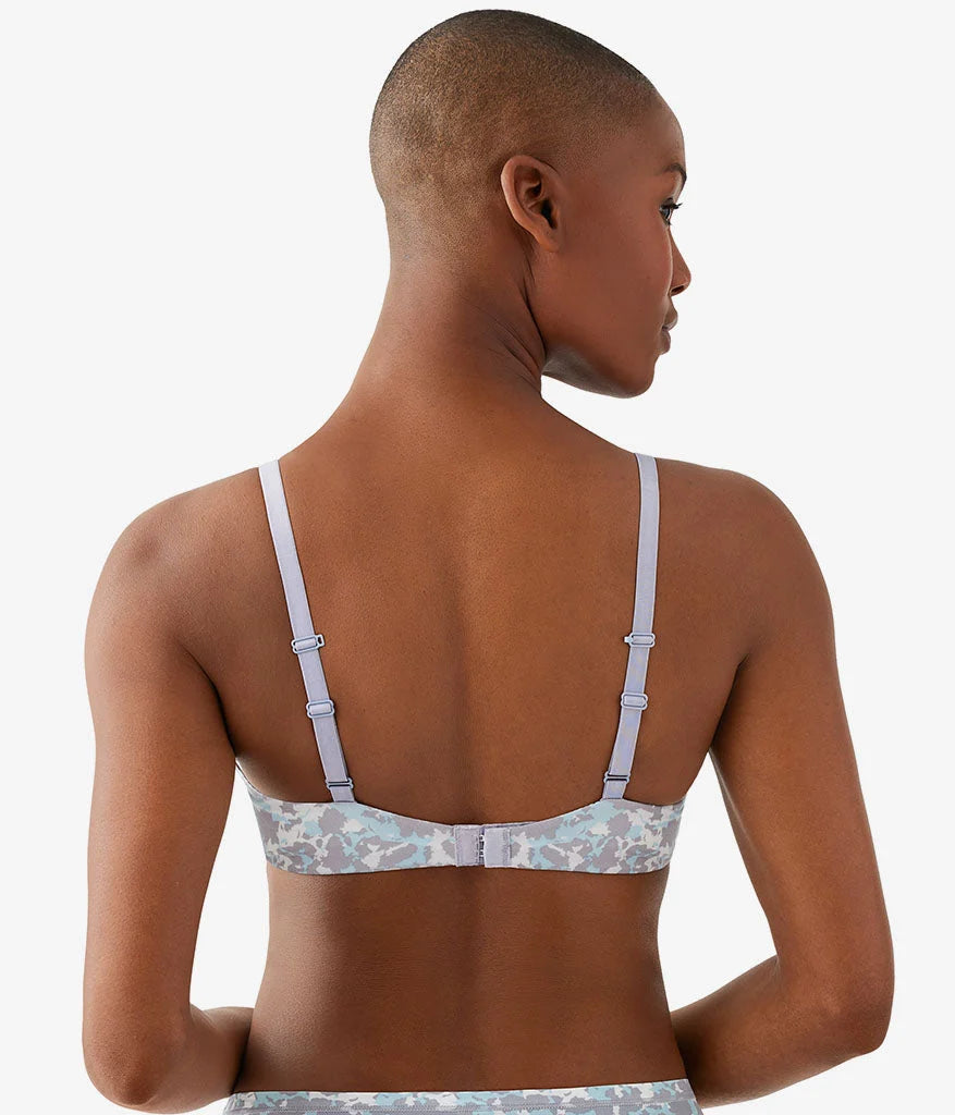 Future Foundation T-Shirt Bra: Dream Blue/Gray Camouflage