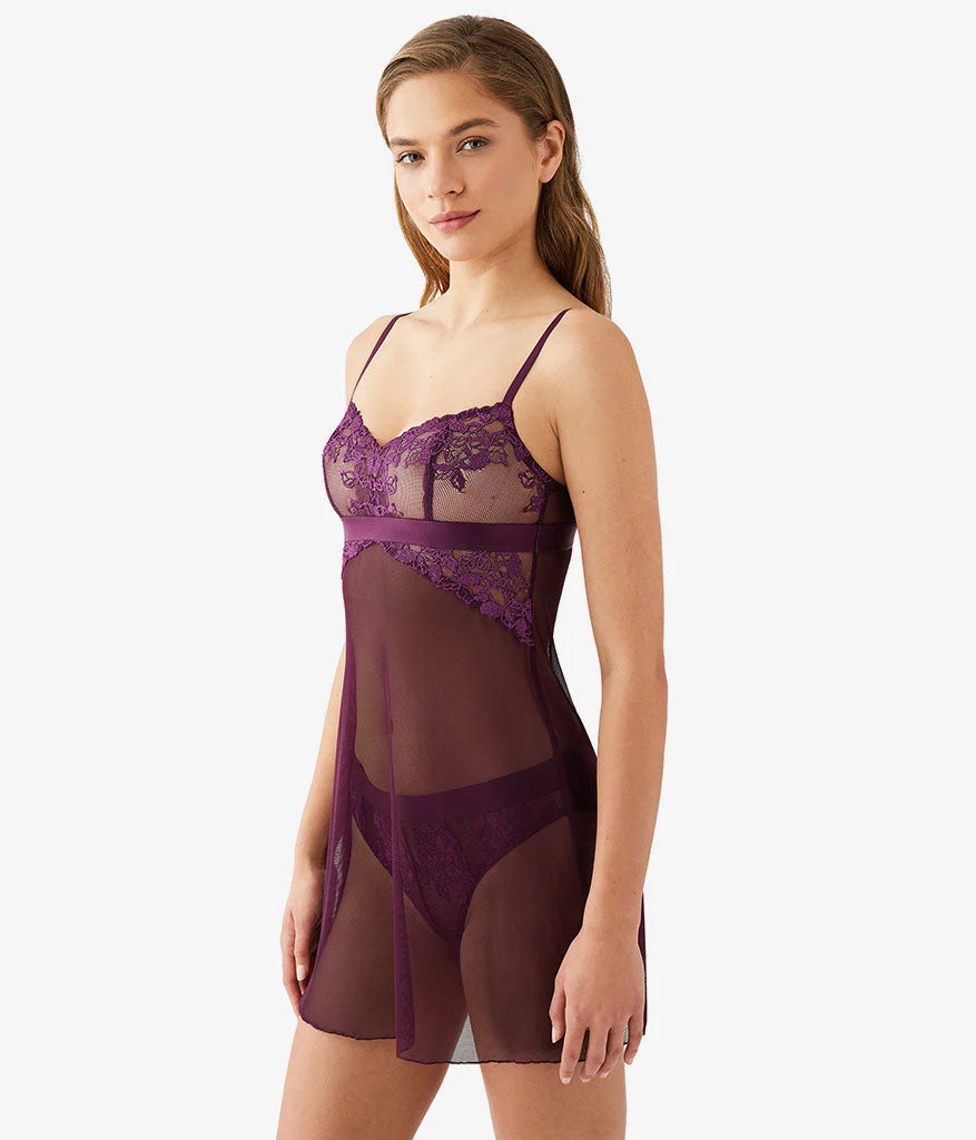 Opening Act Chemise: Potent Purple Secondary image