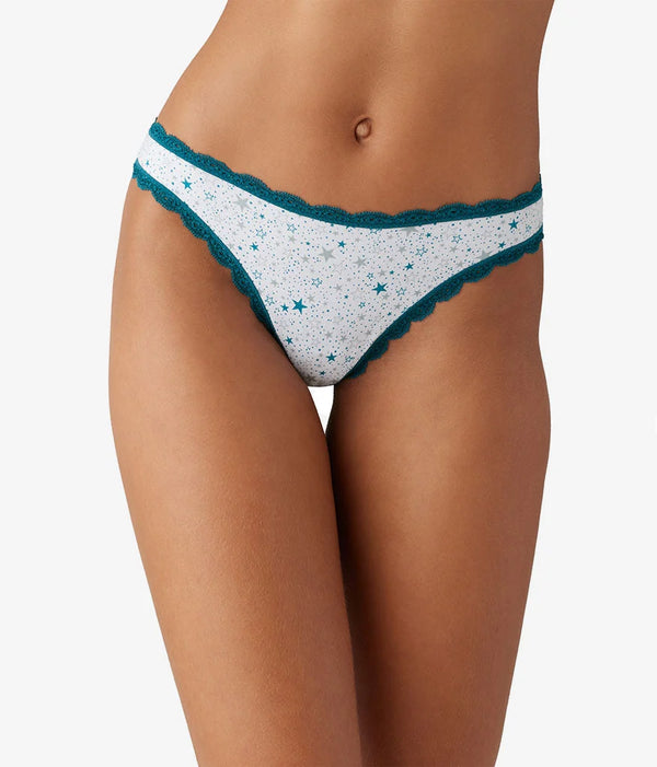 Inspired Eyelet Thong: Electric Star