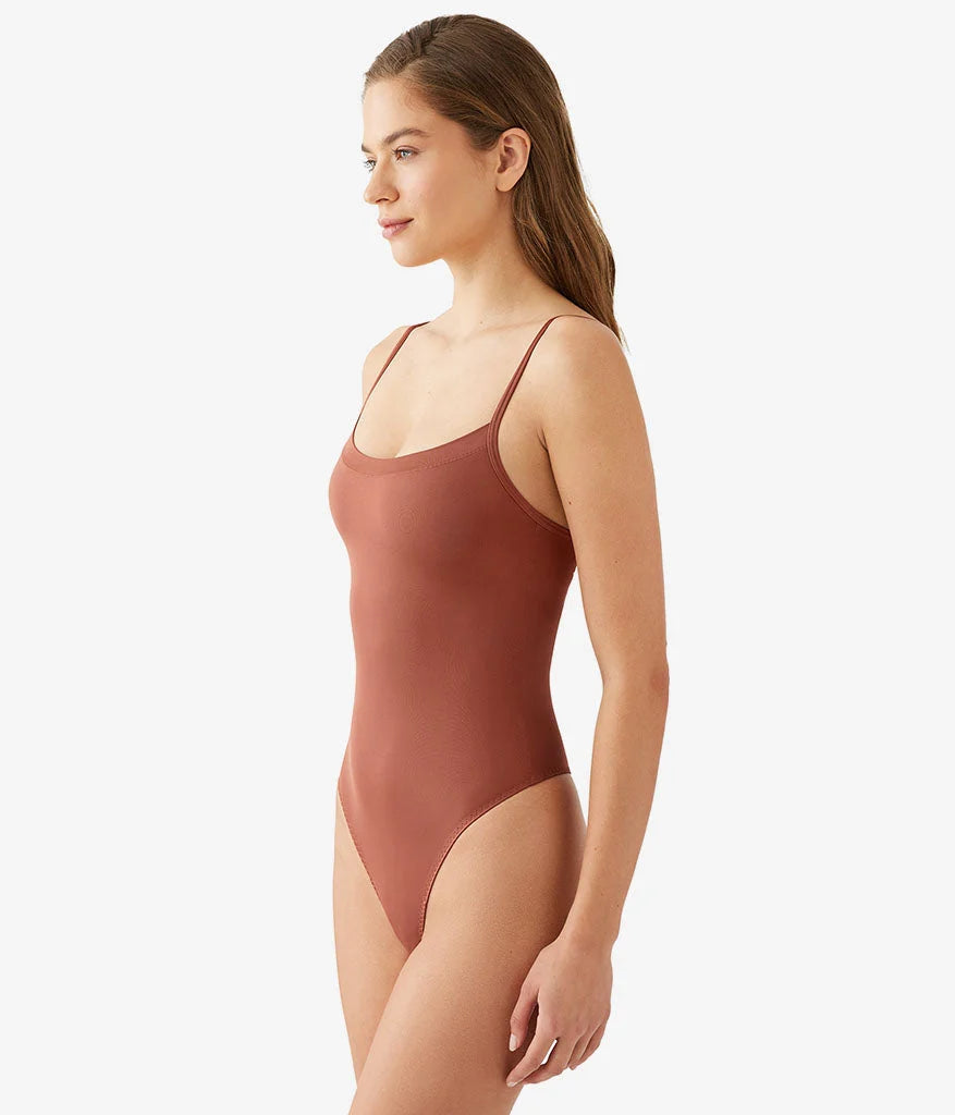 Spotlight Bodysuit: Mink