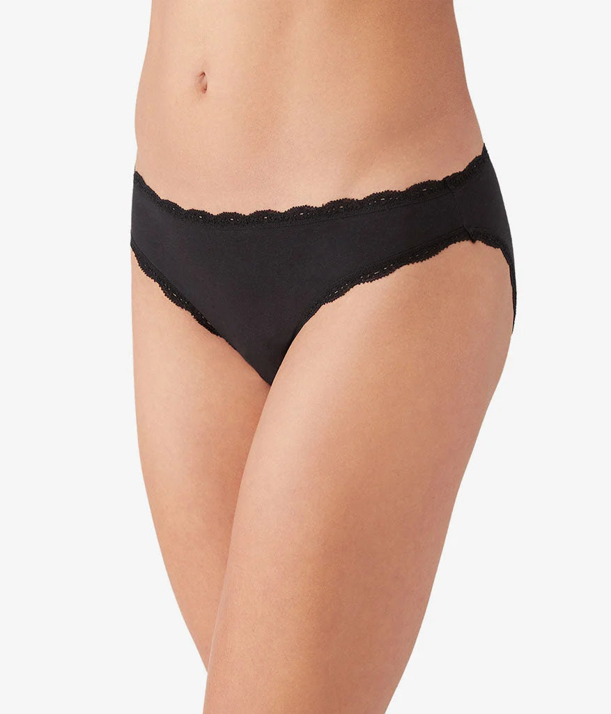 Inspired Eyelet Bikini Panty Pack: White/White/Night