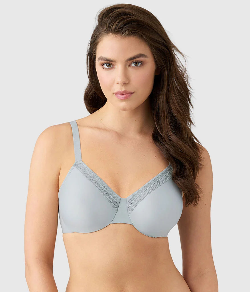 Perfect Primer Full Figure Underwire Bra: Belgian Block Main image