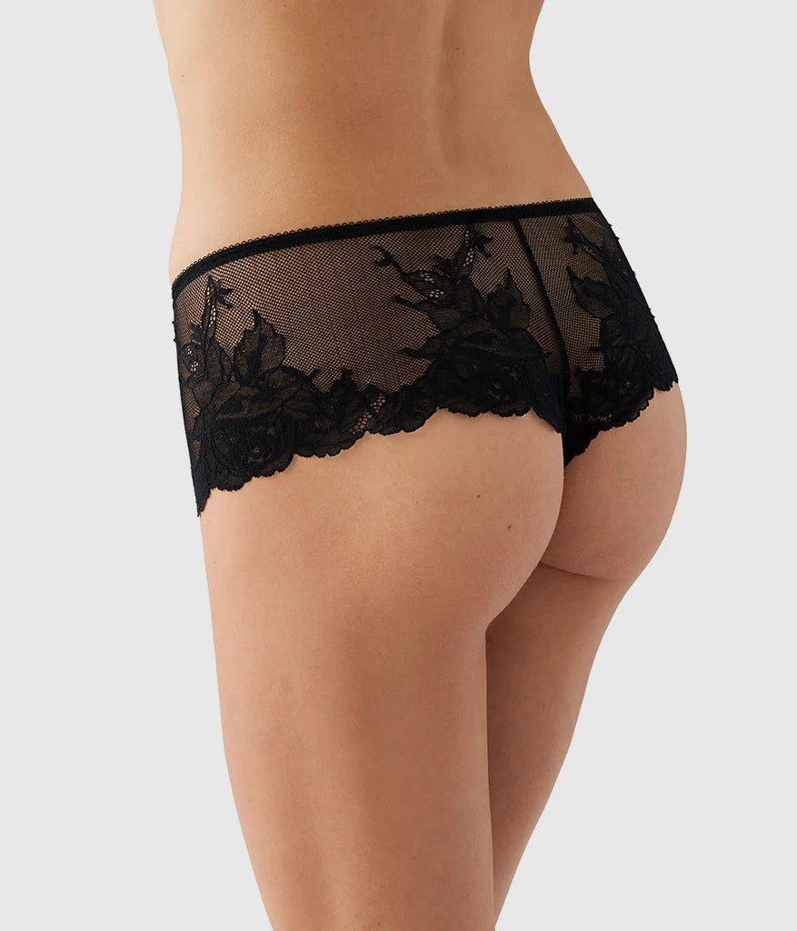 Vivid Attraction Tanga: Black