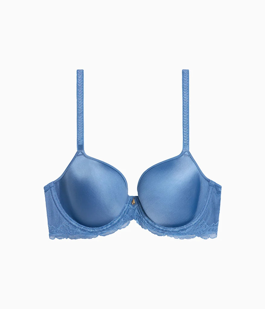 Vivid Attraction T-Shirt Bra: Blue Horizon