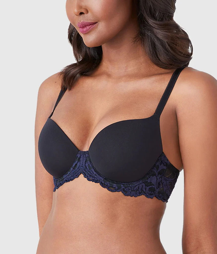 Instant Icon® T-Shirt Bra: Black/Eclipse Secondary image