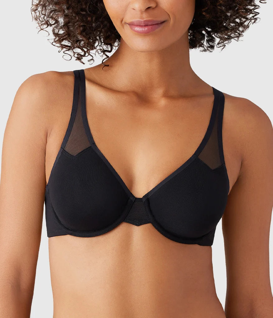 Body by 2.0 Underwire Bra: Black Main image