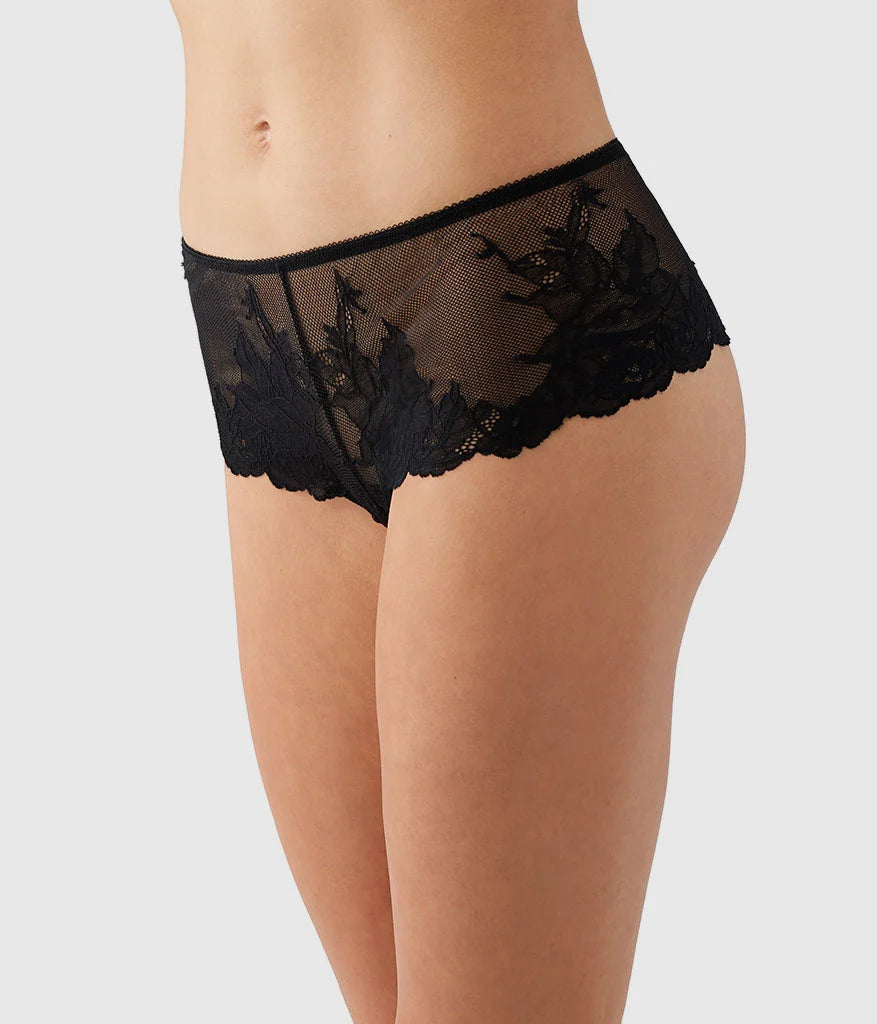 Vivid Attraction Tanga: Black
