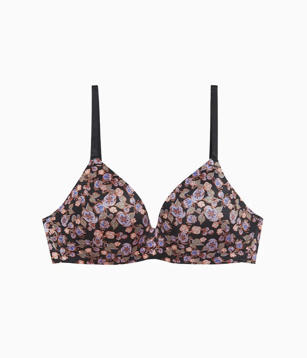 Future Foundation Wire Free T-Shirt Bra: Vintage Floral