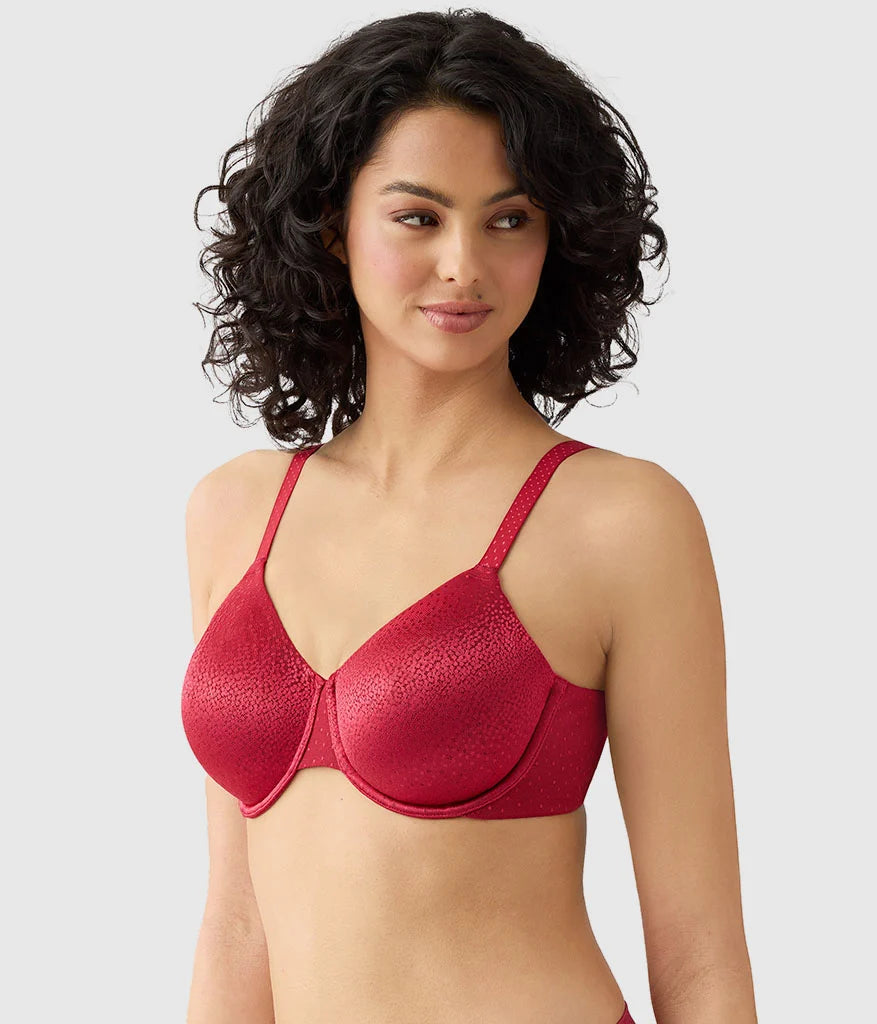 Back Appeal® Underwire Bra: Regina Red Secondary image