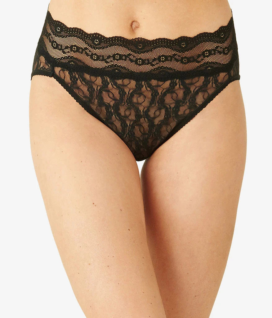 Lace Kiss Hi-Leg: Night