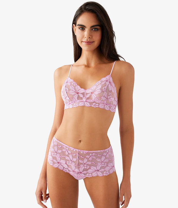 Feeling Famous Bralette: Pink Lavender/Very Berry