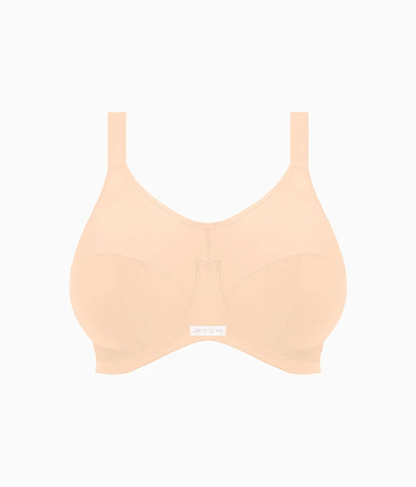 Energise Full Figure Underwire Sport Bra: Nude