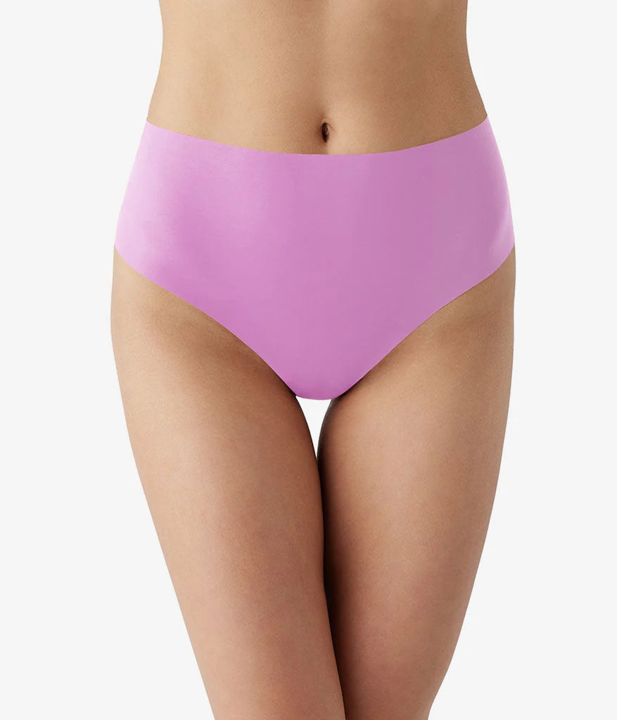 b.bare Hi-Waist Thong: Smoky Grape