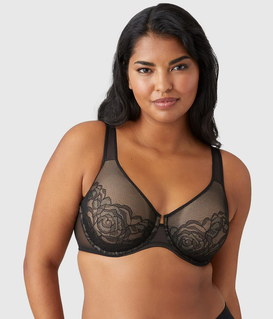 Stark Beauty Underwire Bra: Black Main image