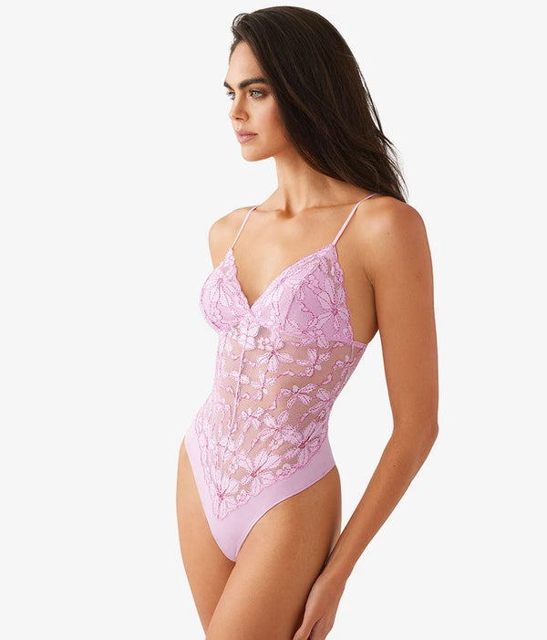 Feeling Famous Bodysuit: Pink Lavender/Very Berry
